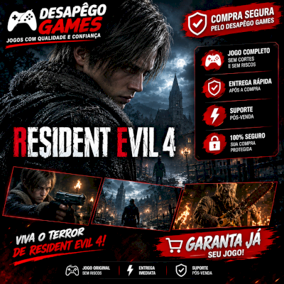 🎮 RESIDENT EVIL 4 REMAKE — PC/ENTREGA AUTOMATICA
