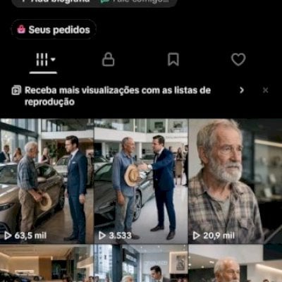 CONTA DO TIKTOK MONETIZADA +10,8K SEGUIDORES (ENGAJAMENTO REAL)