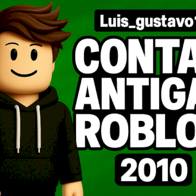 Contas Roblox Antigas 2010