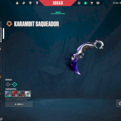Conta VALORANT Champions 2025 + Karambit Saqueador + Kuronami/Primordium