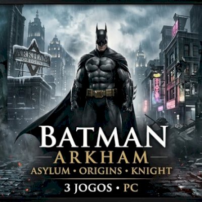Batman Arkham Asylum, Origins & Knight - PC