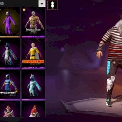 Conta ff Prime level 80 gemada!