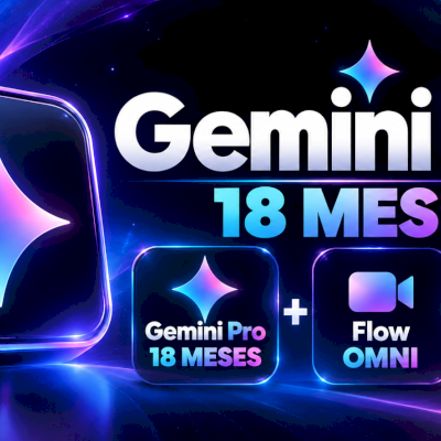 GEMINI PRO 18 MESES + FLOW OMNI + 5 TB