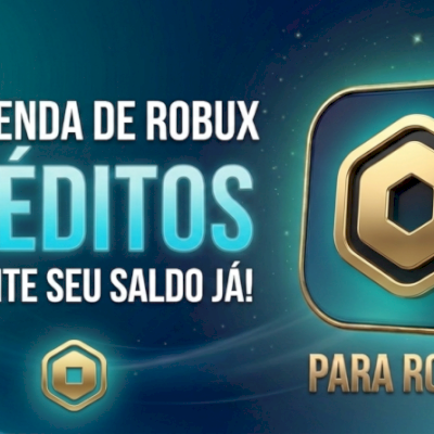 Venda de Robux ( MELHOR VALOR )