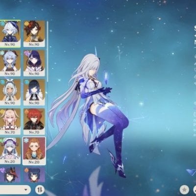 Conta end game, skin da keqing, raiden c2 + bis, furina c1 + bis, pets antigos