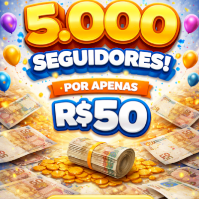 5 mil seguidores