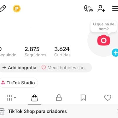 CONTA TIK TOK SHOP 2,8K SEG E 3,6K DE CURT (SHOP ATIVO) (CONTAS TIK TOK SHOP)