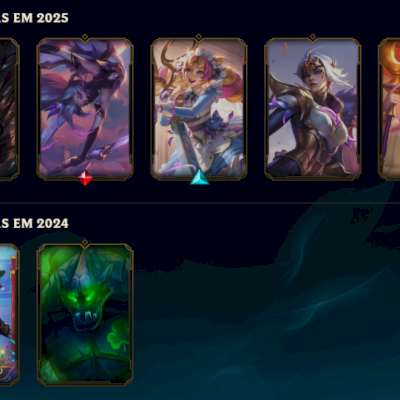 Conta LOL Diamante 3 SKINS BOAS