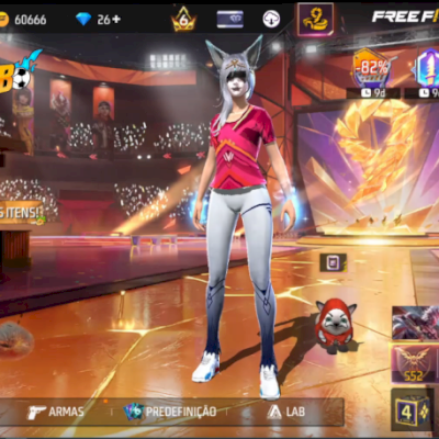 vendo conta de free fire com muitas skins raras