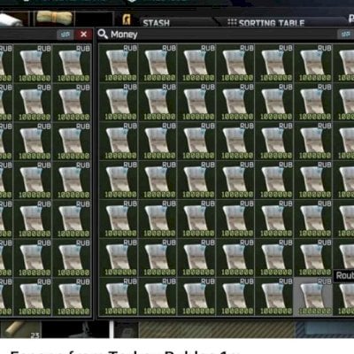 VENDO RUBLOS NO TARKOV