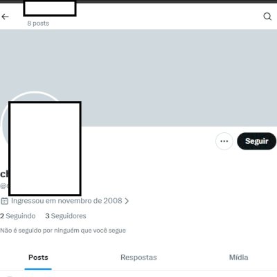 CONTA BR 2008 X Twitter + Acesso ao email + Conta segura + Seguidores reais