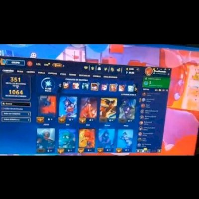 Vendo conta de lol