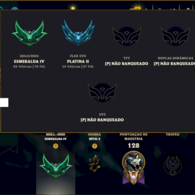 Esmeralda 4 com 100 Champs e 62 Skins ( MAIN JG )