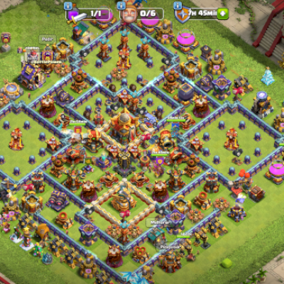 Conta Clash Of Clans CV 16