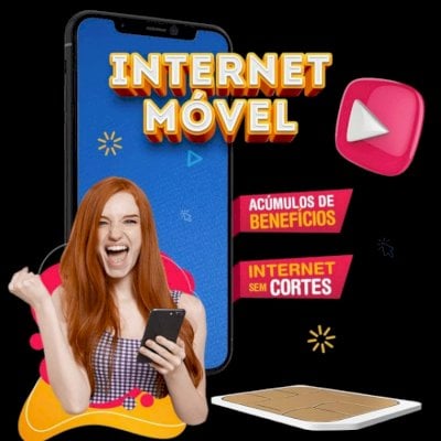 Compre INTERNET ILIMITADA VIVO TIM E CLARO PEGA ANDROID