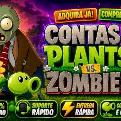 CONTAS PLANTS VS. ZOMBIES 2 (FULL ACESSO)