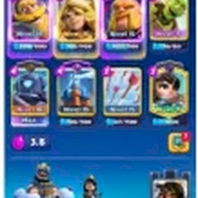 COMBO CLASH ROYALE 22 EVOS + 4K GEMAS + BRAWL STARS 2018 84 BRAWLERS HIPERCARGAS