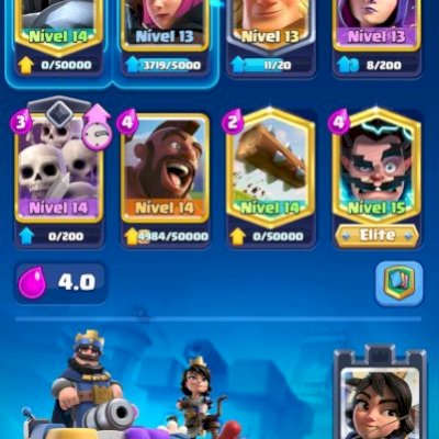 CONTA DE CLASH ROYALE 7 ANOS !!