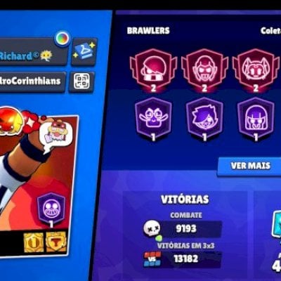 Conta profissional de Brawl stars