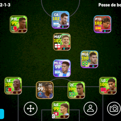 CONTA EFOOTBALL FORÇA 3088 2 SHOWTIMES E 1 ICONS