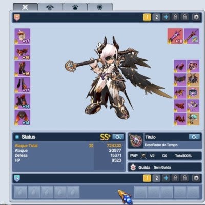 Conta Grand Chase com todos chars despertados