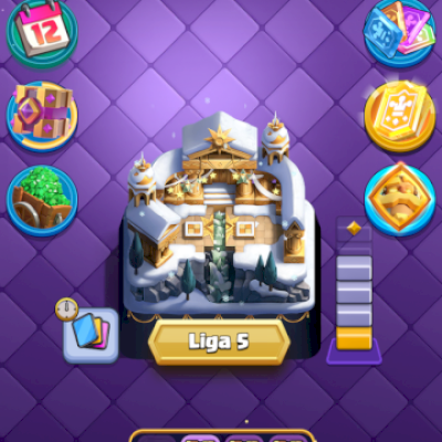 Conta Clash Royale com 10 anos mega upada
