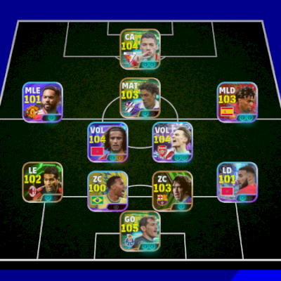 CONTA EFOOTBALL 3188 FORÇA COLETIVA | ODEGAARD 104 + BOUADDI 104!!
