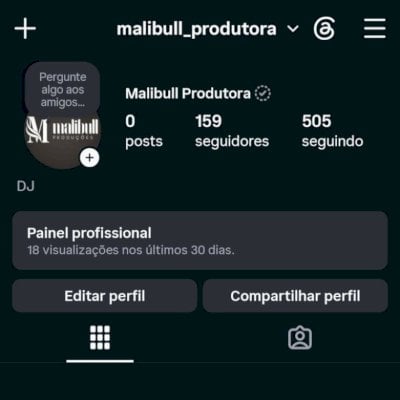 OPORTUNIDADE: CONTA DO INSTAGRAM CRIADA EM 2023 À VENDA