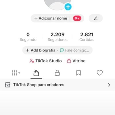 CONTA TIK TOK 2,2K DE SEG (SHOP ATIVO) VITRINE DAQUI A 30 DIAS (CONTAS TIK TOK)
