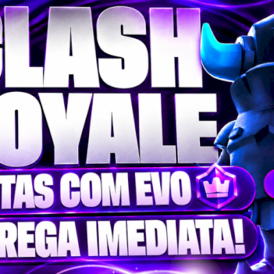 VENDO CONTA CLASH ROYALE ARENA 10 COM EVO