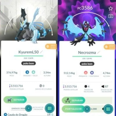 ✨ CONTA POKÉMON GO – CRIAÇÃO 2016 - 302 LENDÁRIOS - 230 BRILHANTES - 2375 BAG