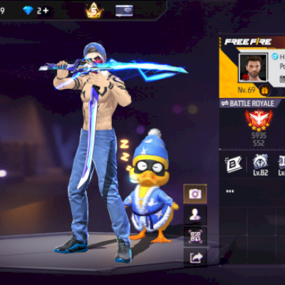 Conta free fire com skins para apostado