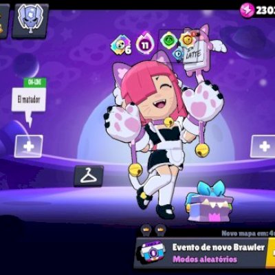 Conta de Brawl stars com 40 k de troféus, todos os brawlers e muitas skins raras