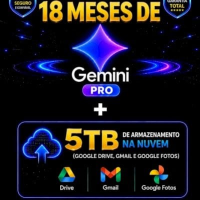 Gemini Pro 18 Meses | Acesso Direto pelo Seu Gmail