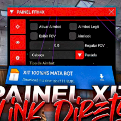 🐱‍👤 Hype XIT External FFH4X - Quase zero (MOBILE ANDROID)