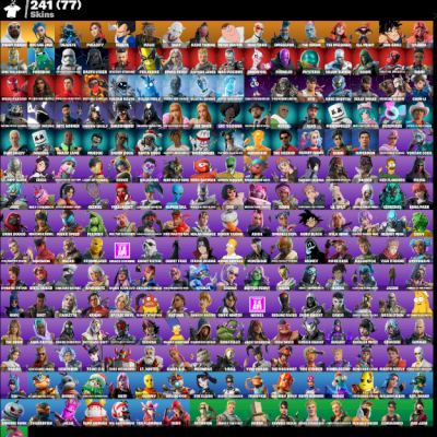 CONTA FORTNITE TRYHARD MAIS DE 200 SKINS, E COM 12 MIL VBUCKS