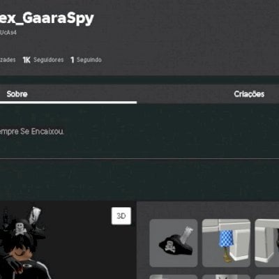 CONTA DE ROBLOX