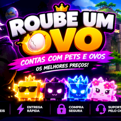 [ ⭐ 🐲 ] CONTA RANDOM 🐲 PETS DE 1B/s A 100B/s 🎲 PET ALEATÓRIO | CAPTCHA+FACE