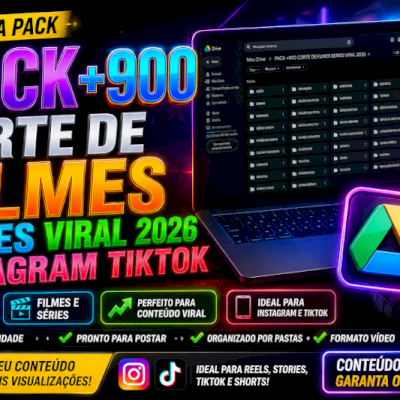 Pack +900 Corte de Filmes series Viral 2026 instagram Tiktok-ENTREGA AUTOMÁTICA