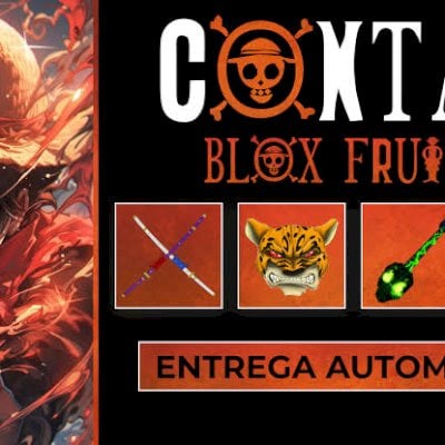 Conta de Blox Fruit, Sanguine Art, Cyborg+Ghoul V4, TTK, CDK, Soul Guitar
