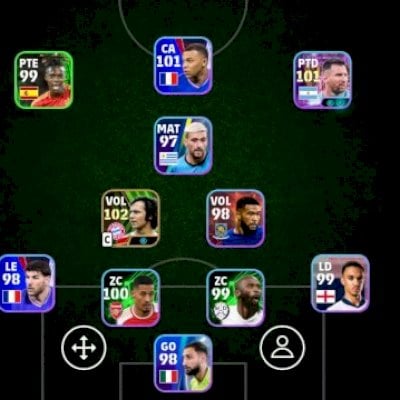 Conta de Efootball com + de 3k de over