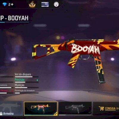 CONTA IDEAL PARA APOSTADO - NV. 33 + UMP BOOYAH ATRIBUTADA (Leia descrição)