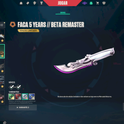 Conta de valorant com muitas skins R$4361 gastos
