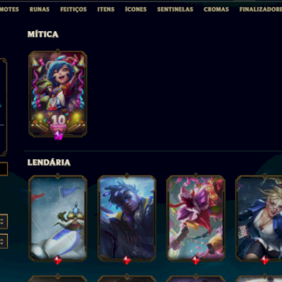 CONTA LOL 2012 FULL ACESSO/218 SKINS