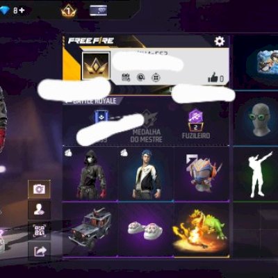 CONTA NIVEL 12 + SKIN SOMBRA DA NOITE + DISPARO FINAL DO DINO + GELO (SEU EMAIL)