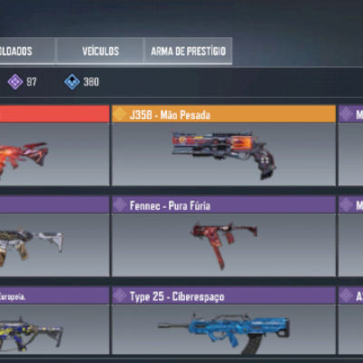 Conta COD lvl 211