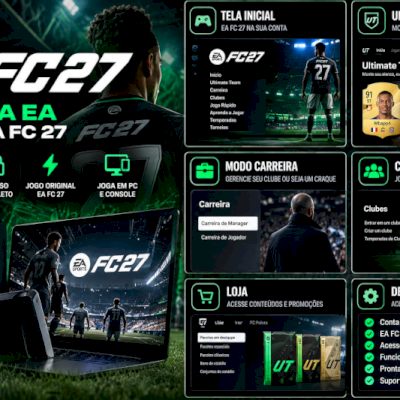 🎮 CONTA EA COM FIFA 27 À VENDA! 🔥 (EA FC 27)  PC