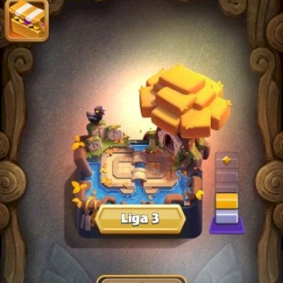 🏆 CONTA CLASH ROYALE - LIGA 3 - CARTAS NV 16 - 2.690 GEMAS🏆