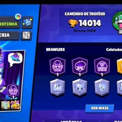 Conta de brawlstars