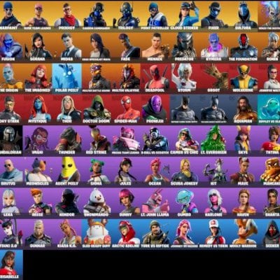 CONTA DE FORTNITE COM VARIOS EXCLUSIVOS DA PSN